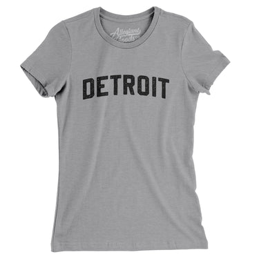 Detroit Varsity Women's T-Shirt-Allegiant Goods Co. Vintage Sports Apparel