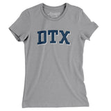 Dtx Varsity Women's T-Shirt-Allegiant Goods Co. Vintage Sports Apparel