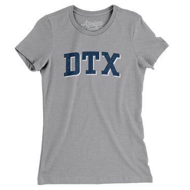 Dtx Varsity Women's T-Shirt-Allegiant Goods Co. Vintage Sports Apparel