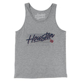 Houston Retro Men/Unisex Tank Top-Allegiant Goods Co. Vintage Sports Apparel