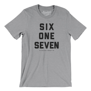 Boston 617 Men/Unisex T-Shirt-Allegiant Goods Co. Vintage Sports Apparel