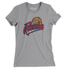 Louisville Panthers Women's T-Shirt-Athletic Heather-Allegiant Goods Co. Vintage Sports Apparel