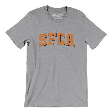 Sfca Varsity Men/Unisex T-Shirt-Allegiant Goods Co. Vintage Sports Apparel