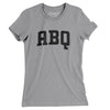 ABQ Varsity Women's T-Shirt-Athletic Heather-Allegiant Goods Co. Vintage Sports Apparel