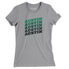 Austin Vintage Repeat Women's T-Shirt-Athletic Heather-Allegiant Goods Co. Vintage Sports Apparel