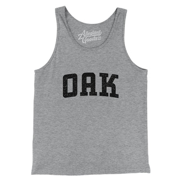 Oak Varsity Men/Unisex Tank Top-Allegiant Goods Co. Vintage Sports Apparel