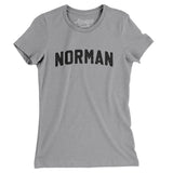 Norman Varsity Women's T-Shirt-Allegiant Goods Co. Vintage Sports Apparel