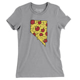 Nevada Pizza State Women's T-Shirt-Allegiant Goods Co. Vintage Sports Apparel