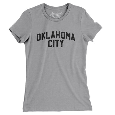 Oklahoma City Varsity Women's T-Shirt-Allegiant Goods Co. Vintage Sports Apparel