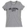 Oklahoma City Varsity Women's T-Shirt-Athletic Heather-Allegiant Goods Co. Vintage Sports Apparel
