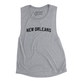 New Orleans Varsity Women's Flowey Scoopneck Muscle Tank-Athletic Heather-Allegiant Goods Co. Vintage Sports Apparel