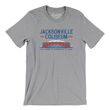 Jacksonville Coliseum Men/Unisex T-Shirt-Allegiant Goods Co. Vintage Sports Apparel