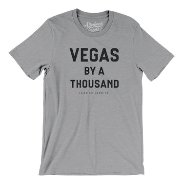 Vegas Football By A Thousand Men/Unisex T-Shirt-Allegiant Goods Co. Vintage Sports Apparel