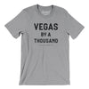 Vegas Football By A Thousand Men/Unisex T-Shirt-Athletic Heather-Allegiant Goods Co. Vintage Sports Apparel