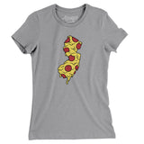 New Jersey Pizza State Women's T-Shirt-Allegiant Goods Co. Vintage Sports Apparel