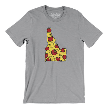 Idaho Pizza State Men/Unisex T-Shirt-Allegiant Goods Co. Vintage Sports Apparel