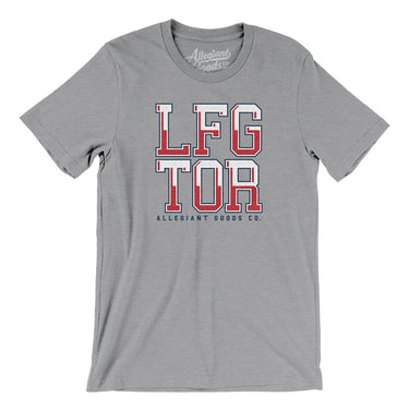 Lfg Tor Men/Unisex T-Shirt-Athletic Heather-Allegiant Goods Co. Vintage Sports Apparel