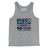Disco Demolition Night Men/Unisex Tank Top-Athletic Heather-Allegiant Goods Co. Vintage Sports Apparel