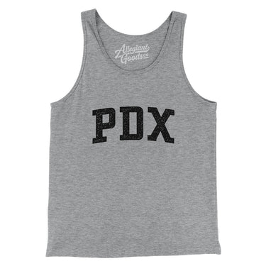 Pdx Varsity Men/Unisex Tank Top-Allegiant Goods Co. Vintage Sports Apparel