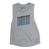 Tampa Bay Vintage Repeat Women's Flowey Scoopneck Muscle Tank-Athletic Heather-Allegiant Goods Co. Vintage Sports Apparel