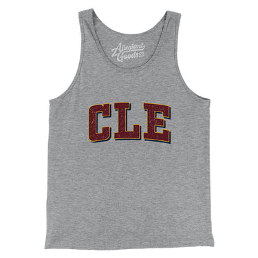 Cle Varsity Men/Unisex Tank Top-Allegiant Goods Co. Vintage Sports Apparel