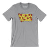 Montana Pizza State Men/Unisex T-Shirt-Athletic Heather-Allegiant Goods Co. Vintage Sports Apparel