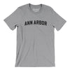 Ann Arbor Varsity Men/Unisex T-Shirt-Athletic Heather-Allegiant Goods Co. Vintage Sports Apparel