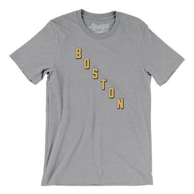 Boston Hockey Jersey Men/Unisex T-Shirt-Athletic Heather-Allegiant Goods Co. Vintage Sports Apparel