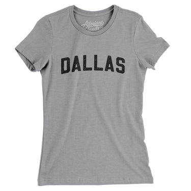 Dallas Varsity Women's T-Shirt-Allegiant Goods Co. Vintage Sports Apparel