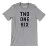 Cleveland 216 Men/Unisex T-Shirt-Athletic Heather-Allegiant Goods Co. Vintage Sports Apparel