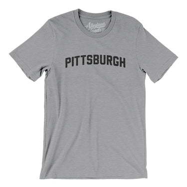 Pittsburgh Varsity Men/Unisex T-Shirt-Allegiant Goods Co. Vintage Sports Apparel