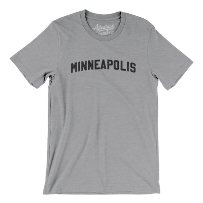Minneapolis Varsity Men/Unisex T-Shirt-Athletic Heather-Allegiant Goods Co. Vintage Sports Apparel