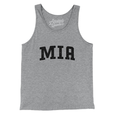 Mia Varsity Men/Unisex Tank Top-Allegiant Goods Co. Vintage Sports Apparel