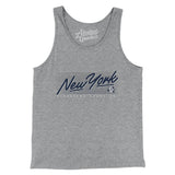 New York Retro Men/Unisex Tank Top-Allegiant Goods Co. Vintage Sports Apparel