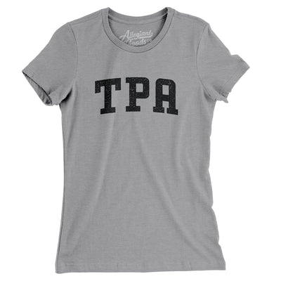 TPA Varsity Women's T-Shirt-Athletic Heather-Allegiant Goods Co. Vintage Sports Apparel