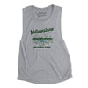 Yellowstone National Park Women's Flowey Scoopneck Muscle Tank-Athletic Heather-Allegiant Goods Co. Vintage Sports Apparel