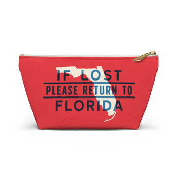 If Lost Return to Florida Accessory Bag-Allegiant Goods Co. Vintage Sports Apparel