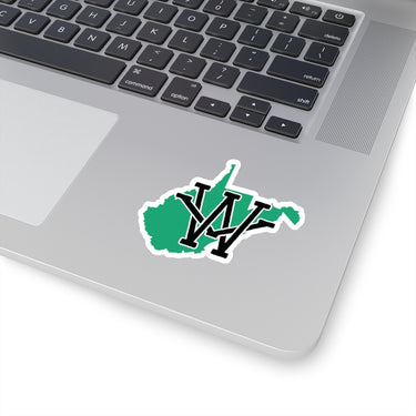 West Virginia Home State Sticker (Green & Black)-Allegiant Goods Co. Vintage Sports Apparel