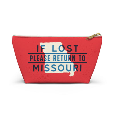 If Lost Return to Missouri Accessory Bag-Small-Allegiant Goods Co. Vintage Sports Apparel