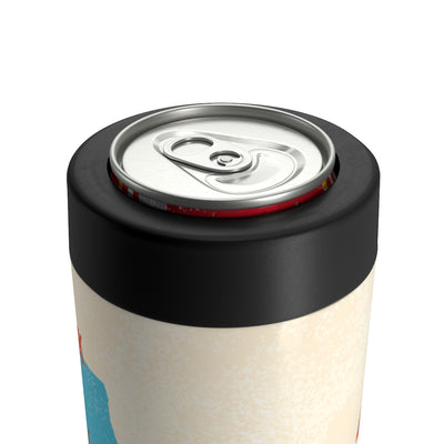 Drink Like A North Dakotan Can Cooler-Allegiant Goods Co. Vintage Sports Apparel