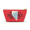 If Lost Return to Nevada Accessory Bag-Small-Allegiant Goods Co. Vintage Sports Apparel