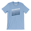 Bangor Vintage Repeat Men/Unisex T-Shirt-Baby Blue-Allegiant Goods Co. Vintage Sports Apparel