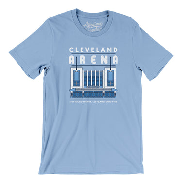 Cleveland Arena Men/Unisex T-Shirt-Allegiant Goods Co. Vintage Sports Apparel