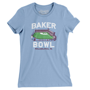 Baker Bowl Women's T-Shirt-Allegiant Goods Co. Vintage Sports Apparel