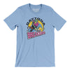 Daytona Beach Breakers Men/Unisex T-Shirt-Baby Blue-Allegiant Goods Co. Vintage Sports Apparel