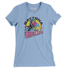 Daytona Beach Breakers Women's T-Shirt-Baby Blue-Allegiant Goods Co. Vintage Sports Apparel