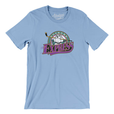 Roanoke Express Men/Unisex T-Shirt-Allegiant Goods Co. Vintage Sports Apparel