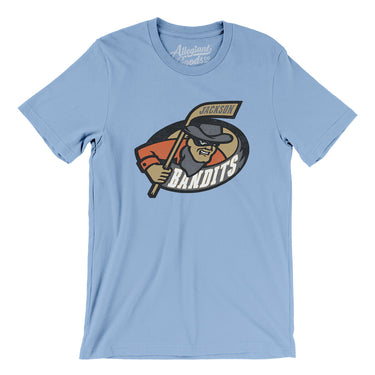 Jackson Bandits Men/Unisex T-Shirt-Allegiant Goods Co. Vintage Sports Apparel