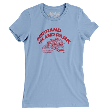 Bertrand Island Amusement Park New Jersey Women's T-Shirt-Allegiant Goods Co. Vintage Sports Apparel