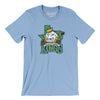 Lubbock Cotton Kings Men/Unisex T-Shirt-Baby Blue-Allegiant Goods Co. Vintage Sports Apparel